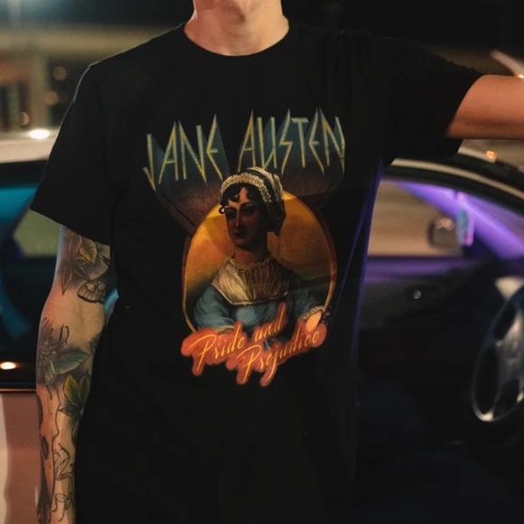 Jane Austen Band Tee (XS) from Wonder Witch Boutique - Picture 1 of 2